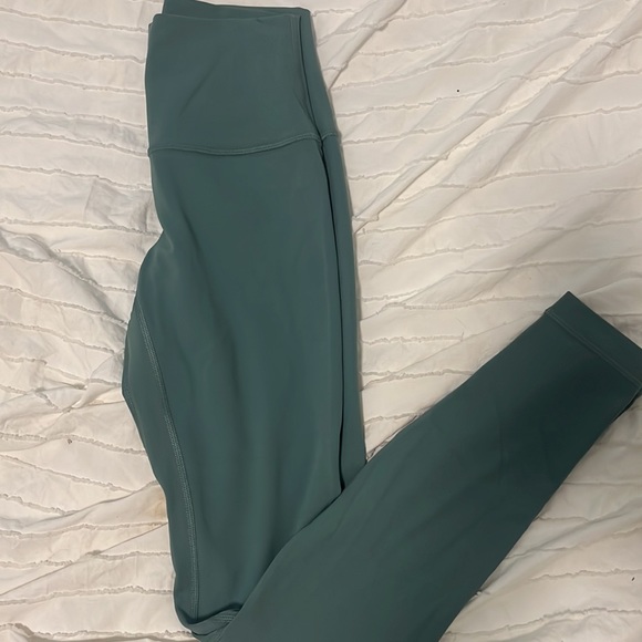 Lululemon align 28” in tidewater teal - Picture 3 of 3